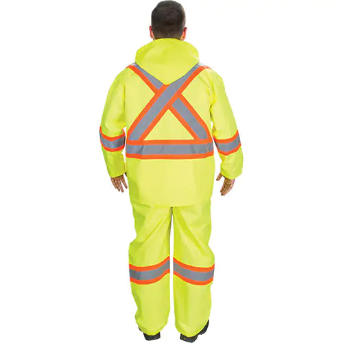Zenith - Vêtements imperméables RZ1000, Polyester, Jaune lime haute visibilité
