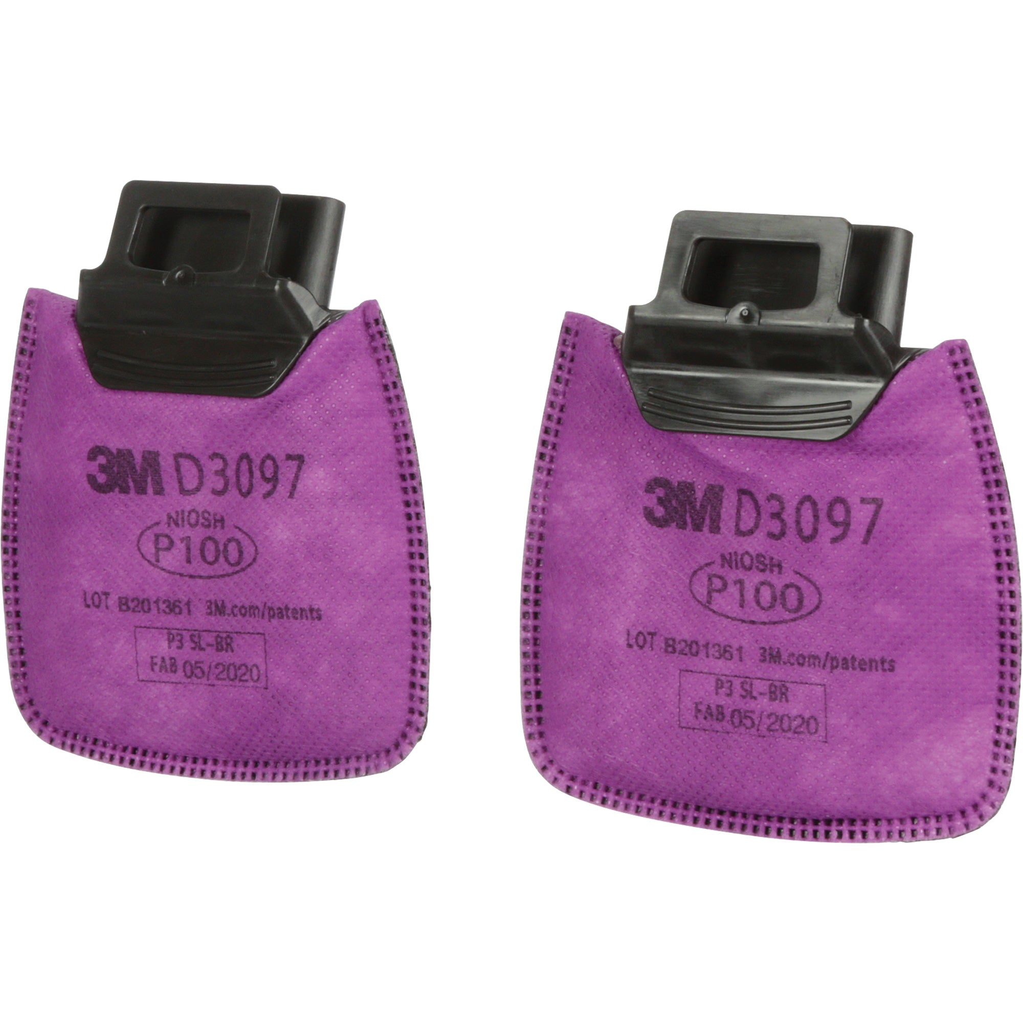 3M - Secure Click™ HF-800 Respirator Cartridge/Filter (Pack of 2)