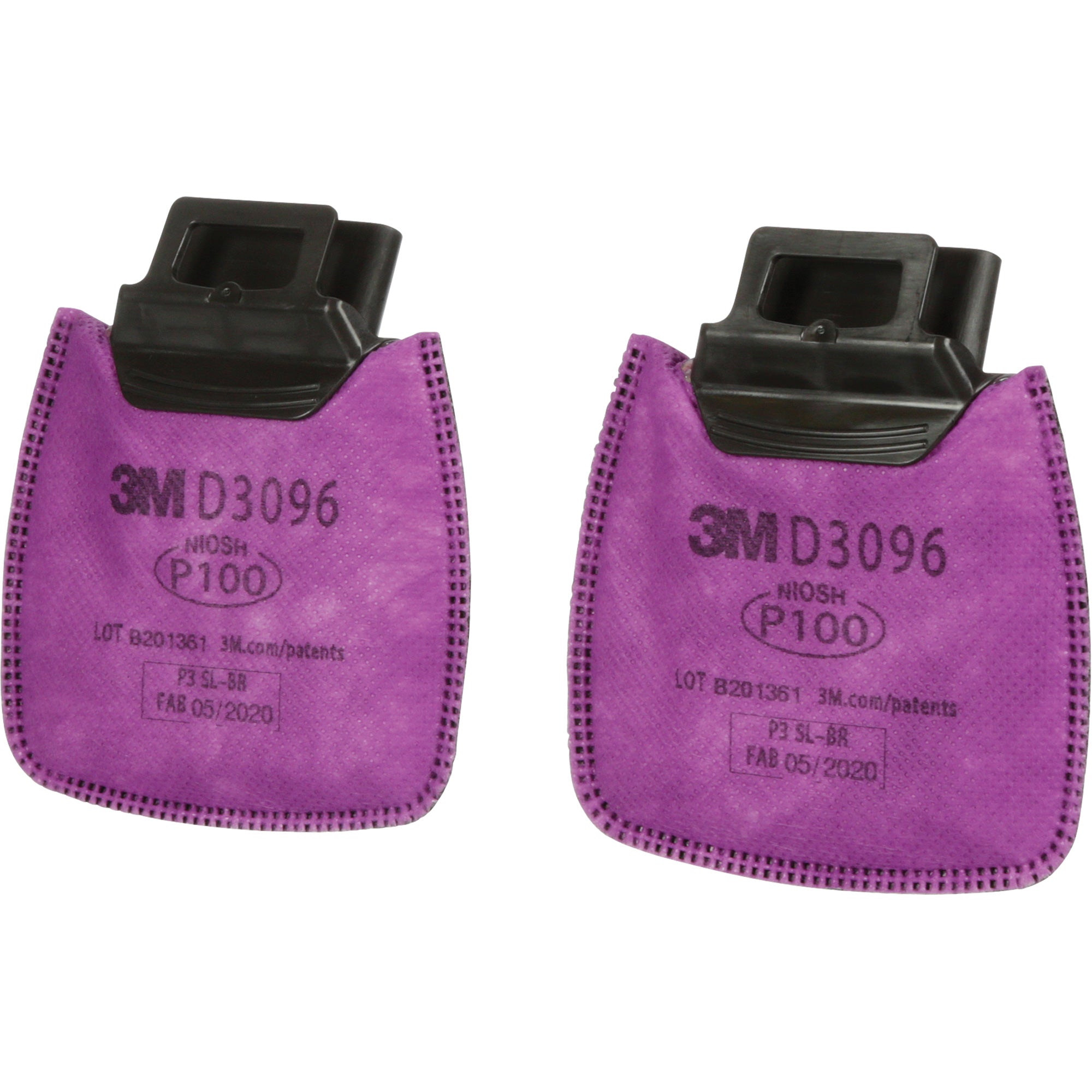 3M - Secure Click™ HF-800 Respirator Cartridge/Filter (Pack of 2)