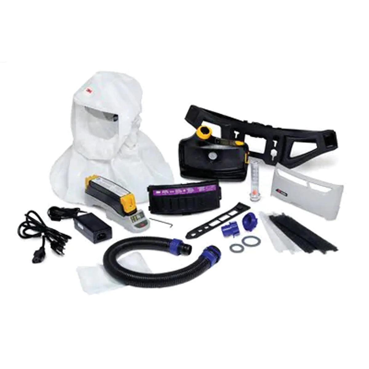 3M Versaflo TR-800-ECK Easy Clean PAPR Kit with Loose-Fitting Hood, Faceshield and Lithium-Ion Battery