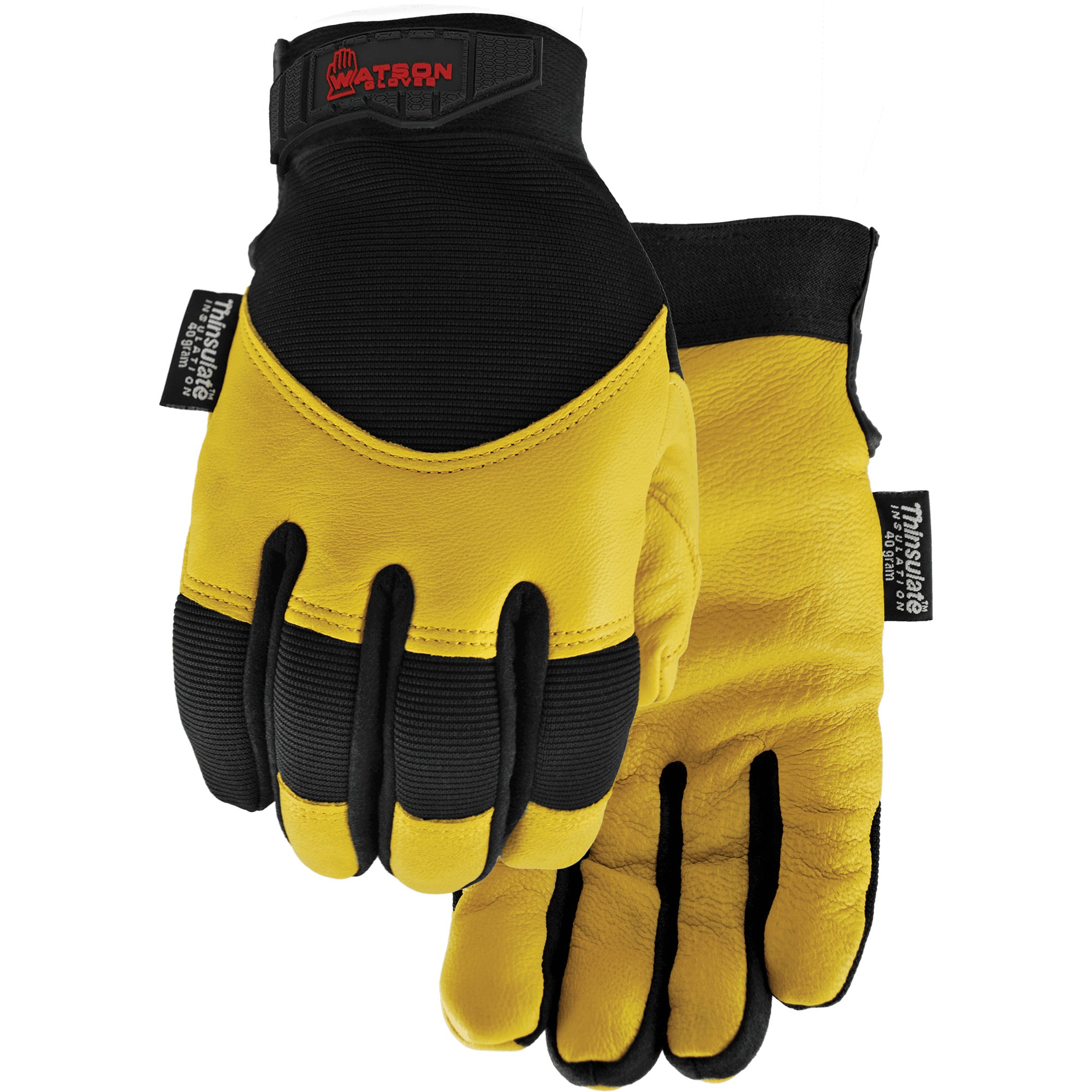 Watson Gloves - 9005W Flextime Gloves, Grain Goatskin Palm, Thinsulate™ Inner Lining