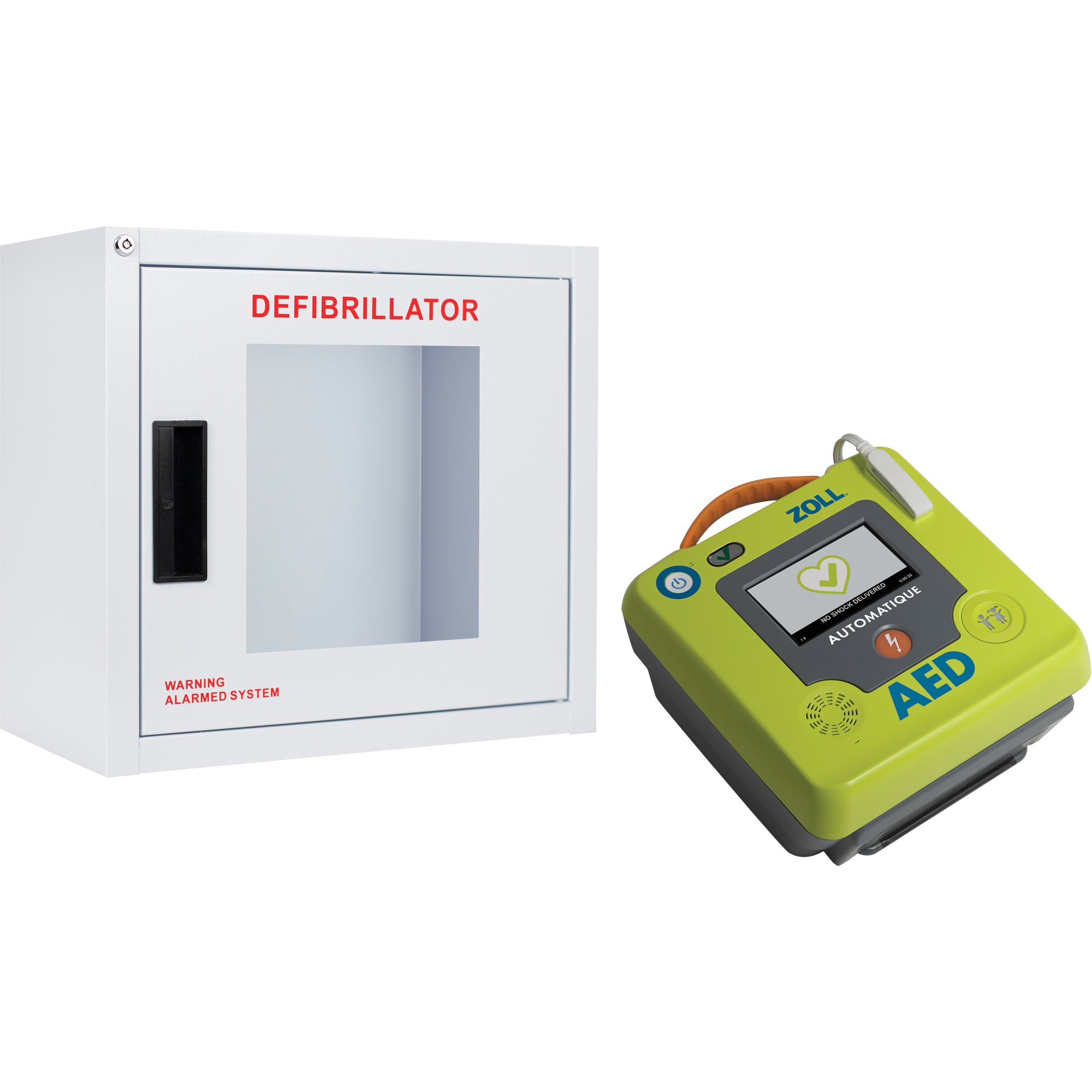 Zoll - Ensemble armoire murale et défibrillateur AED 3MC, Anglais, Classe 4
