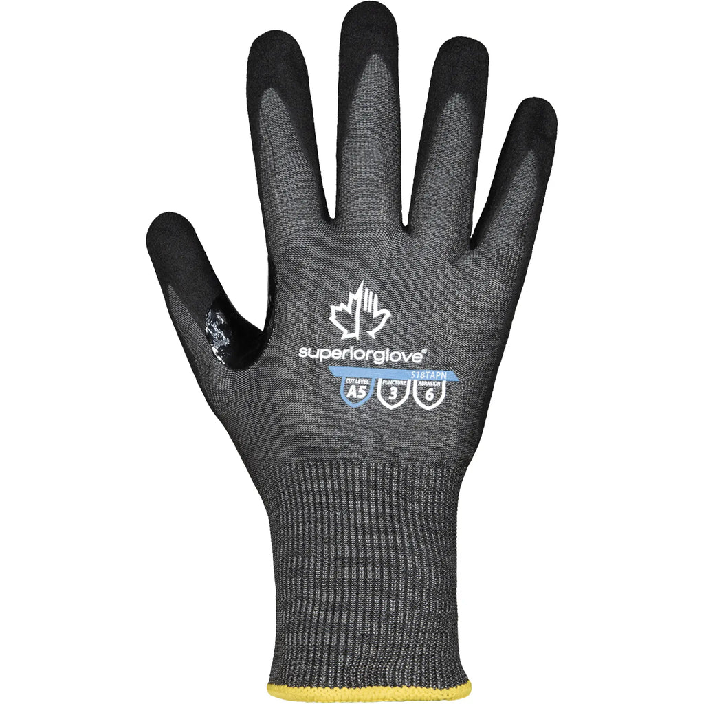 Superior Glove Works Ltd. - S18TAPN Cut-Resistant Gloves, 18 Gauge, Nitrile Coated, TenActiv™ Shell, ASTM ANSI Level A5