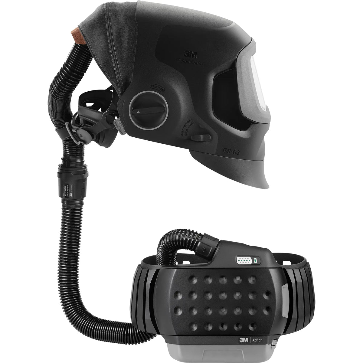 3M Speedglas G5-03 welding helmet with Adflo PAPR