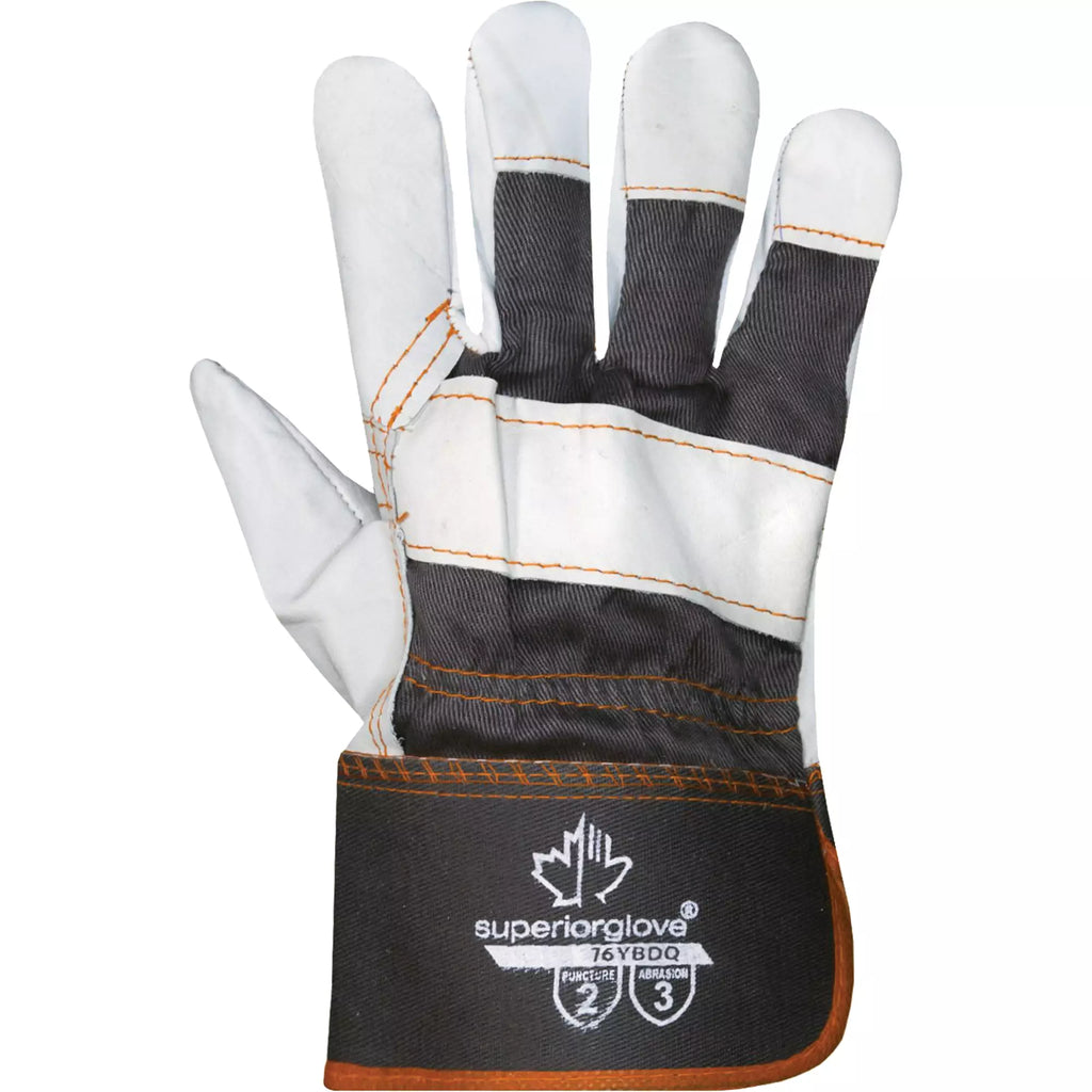 Superior Glove Works Ltd. - Endura® Sweat-Absorbing Gloves, Grain Cowhide Palm, Cotton Inner Lining