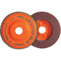 Walter Technologies Pour Surface - Disque à lamelles Stainless Enduro-FlexMC, 4-1/2" x 7/8", Type 27, Alumine de zirconium