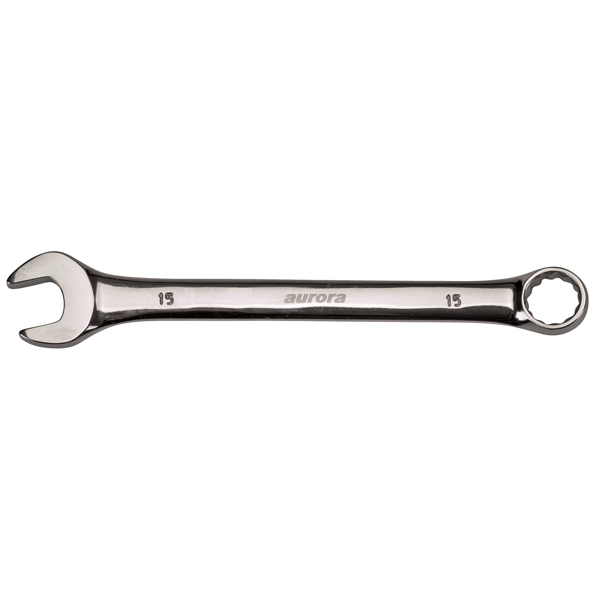 Aurora Tools - Metric Combination Wrench, 12 Point, Chrome Finish