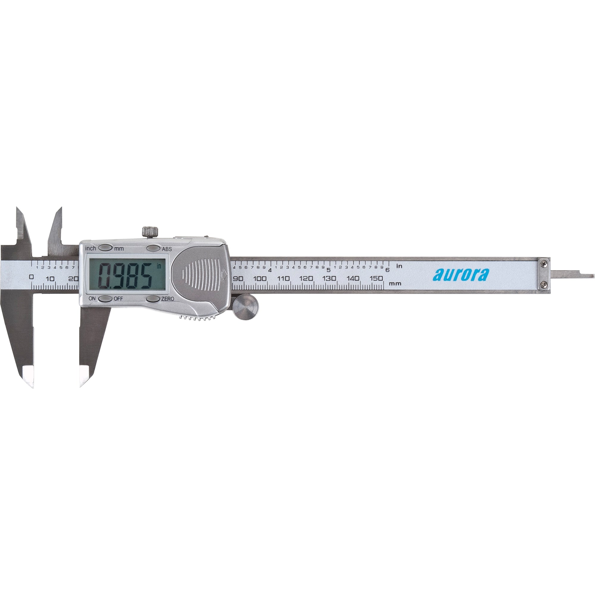 Aurora Tools - Electronic Digital Calipers, 0.001" (0.03 mm) Resolution, 0 - 6" (0 - 152 mm) Range