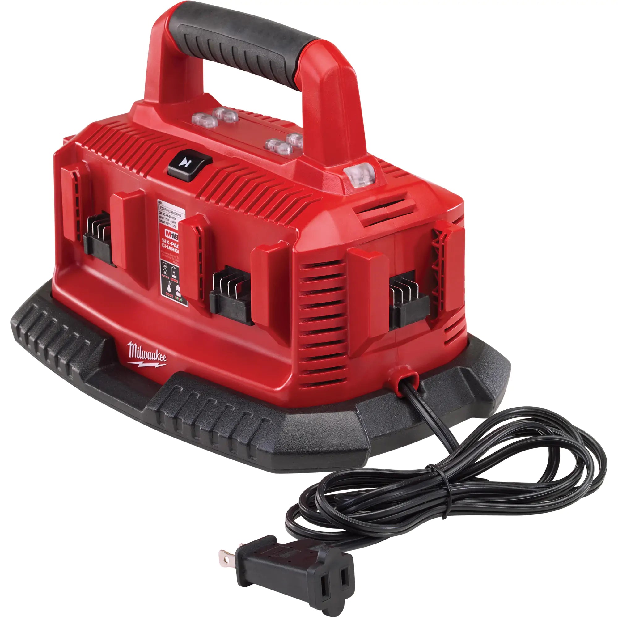 Milwaukee - M18™ Six Pack Sequential Charger, 18 V, Lithium-Ion