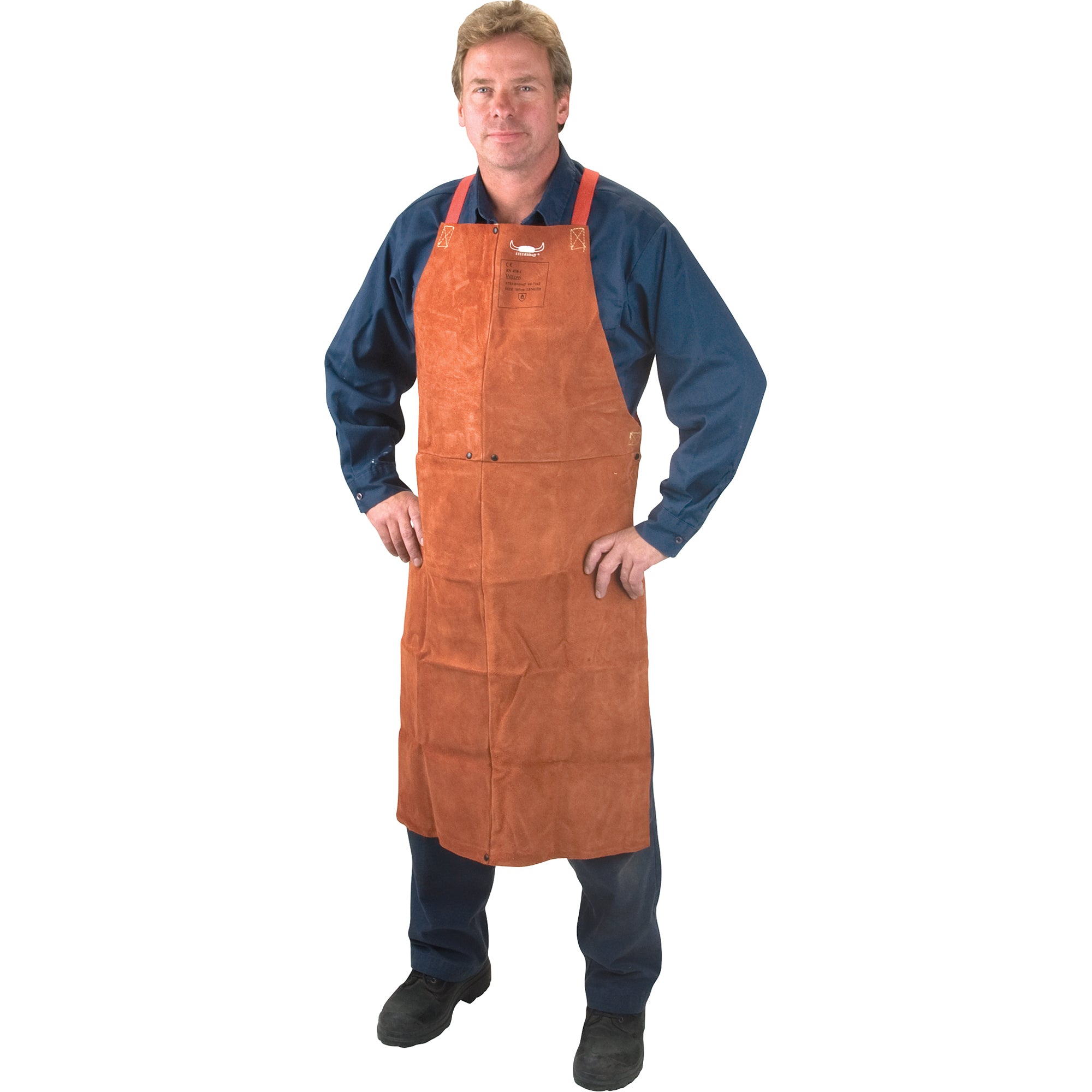 Weld-Mate - Leather Apron, Lava Brown™