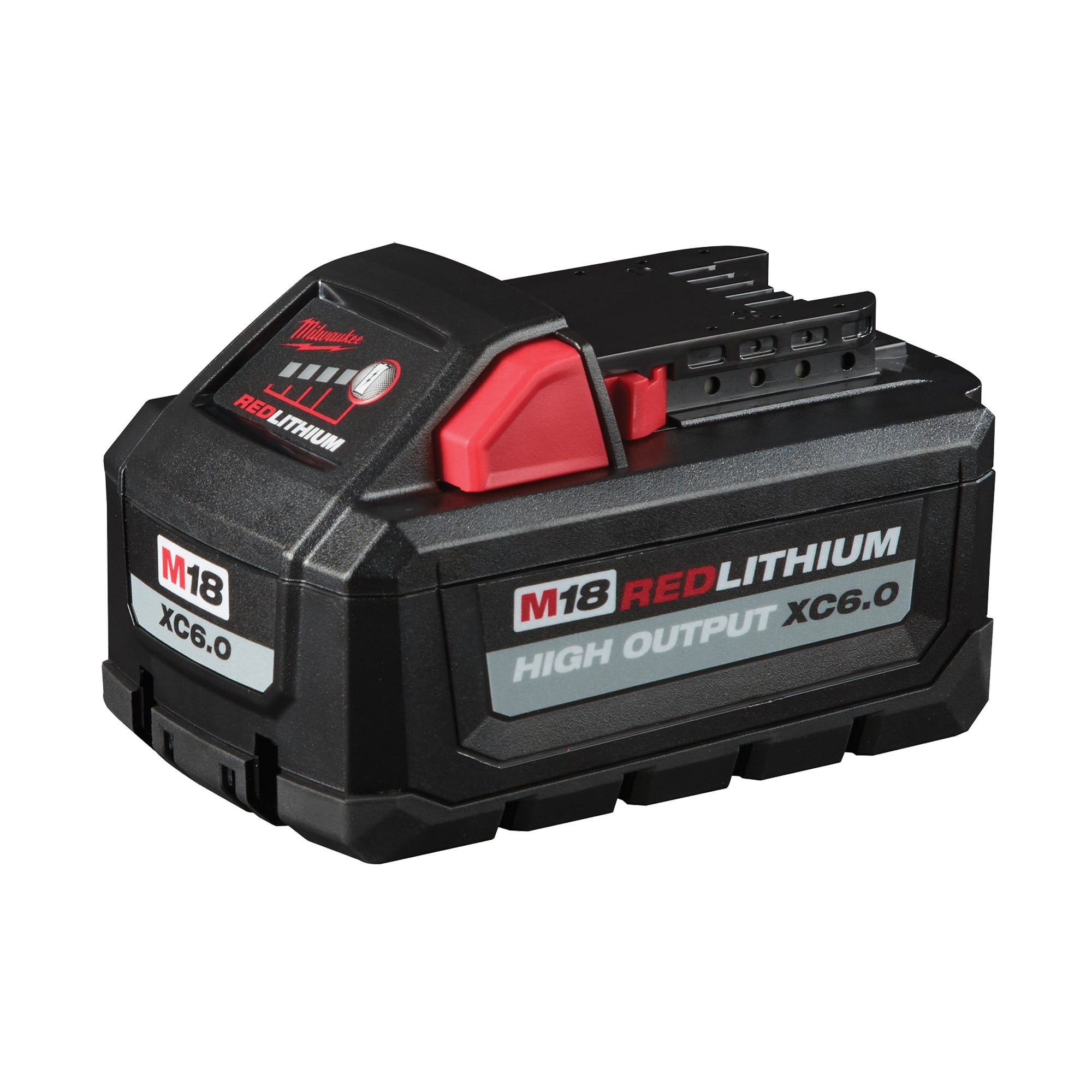Milwaukee - Bloc-pile M18MC RedlithiumMC High OutputMC 6.0, Lithium-ion, 18 V, 6,0 Ah