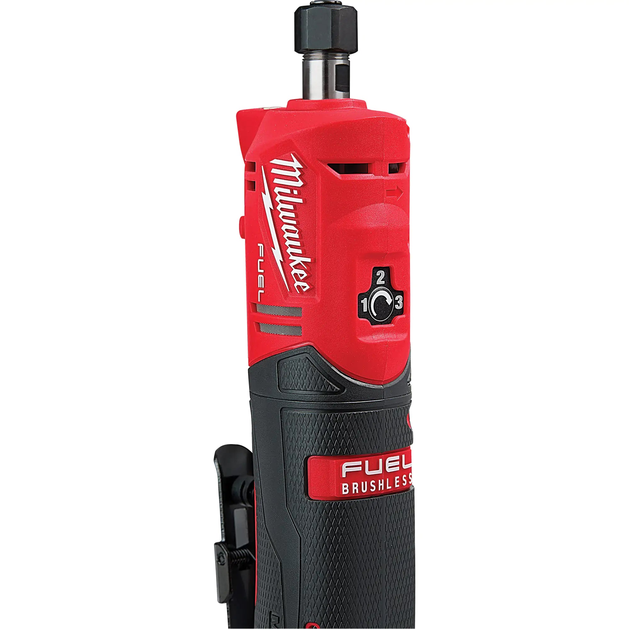 Milwaukee - M12 Fuel™ Straight Die Grinder (Tool Only), 1/4" Collet, 12 V, Lithium-Ion