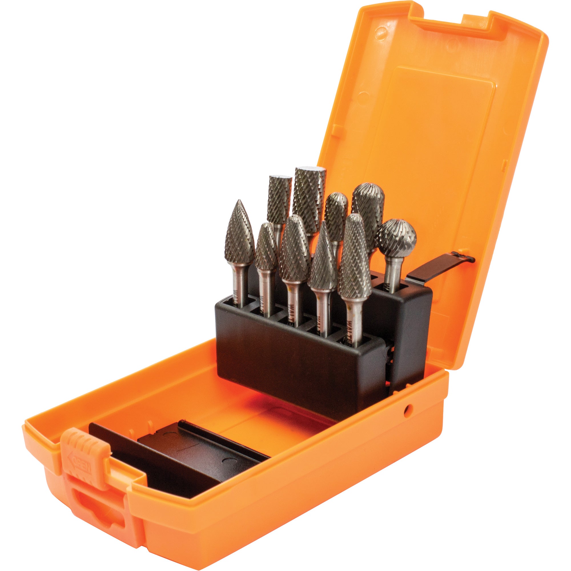 Walter Surface Technologies - DC Carbide Burr Kit, 10 Pieces