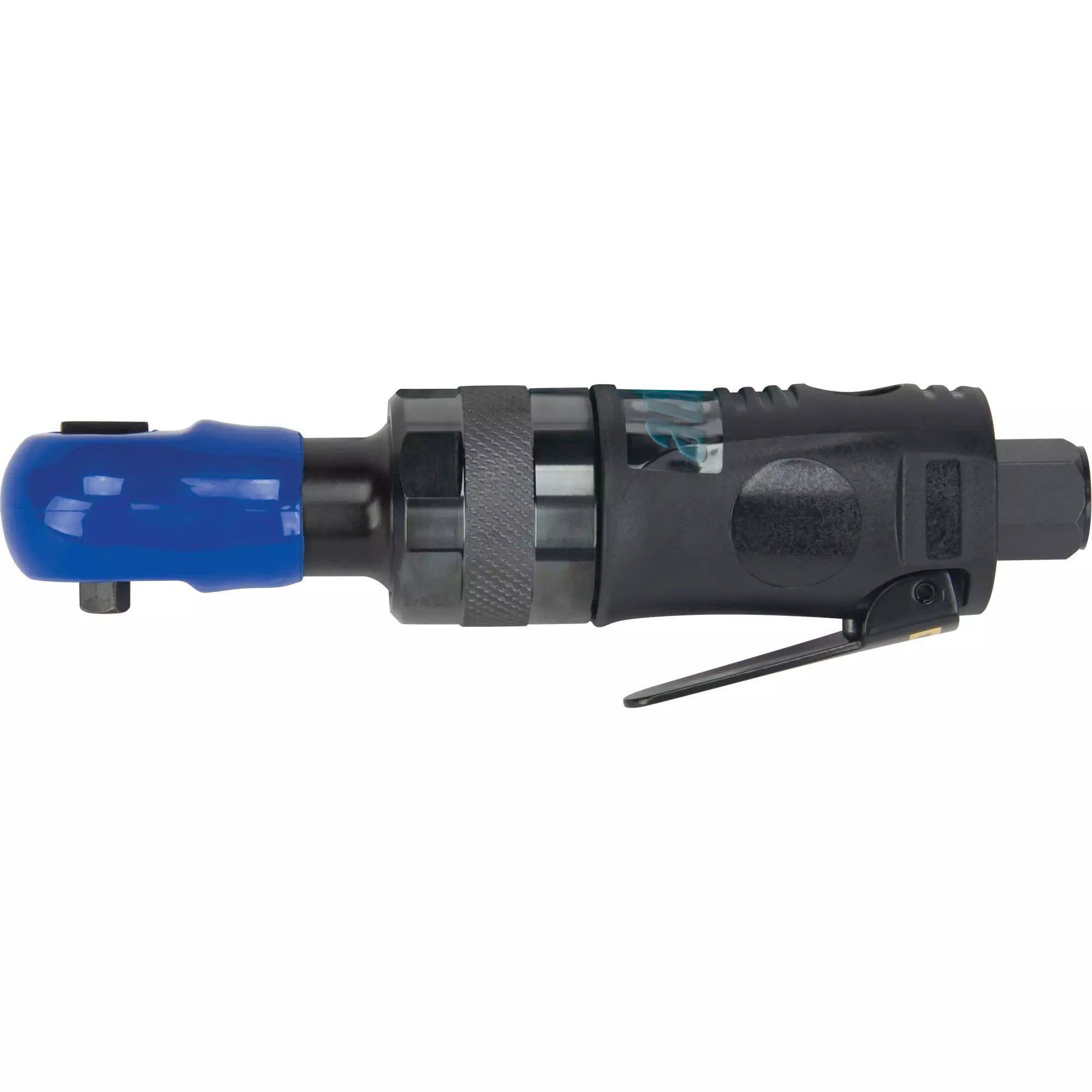 Outils Aurora - Clé industrielle courte à cliquet pneumatique, Prise de 1/4", 1/4" NPT, 3 pi³/min