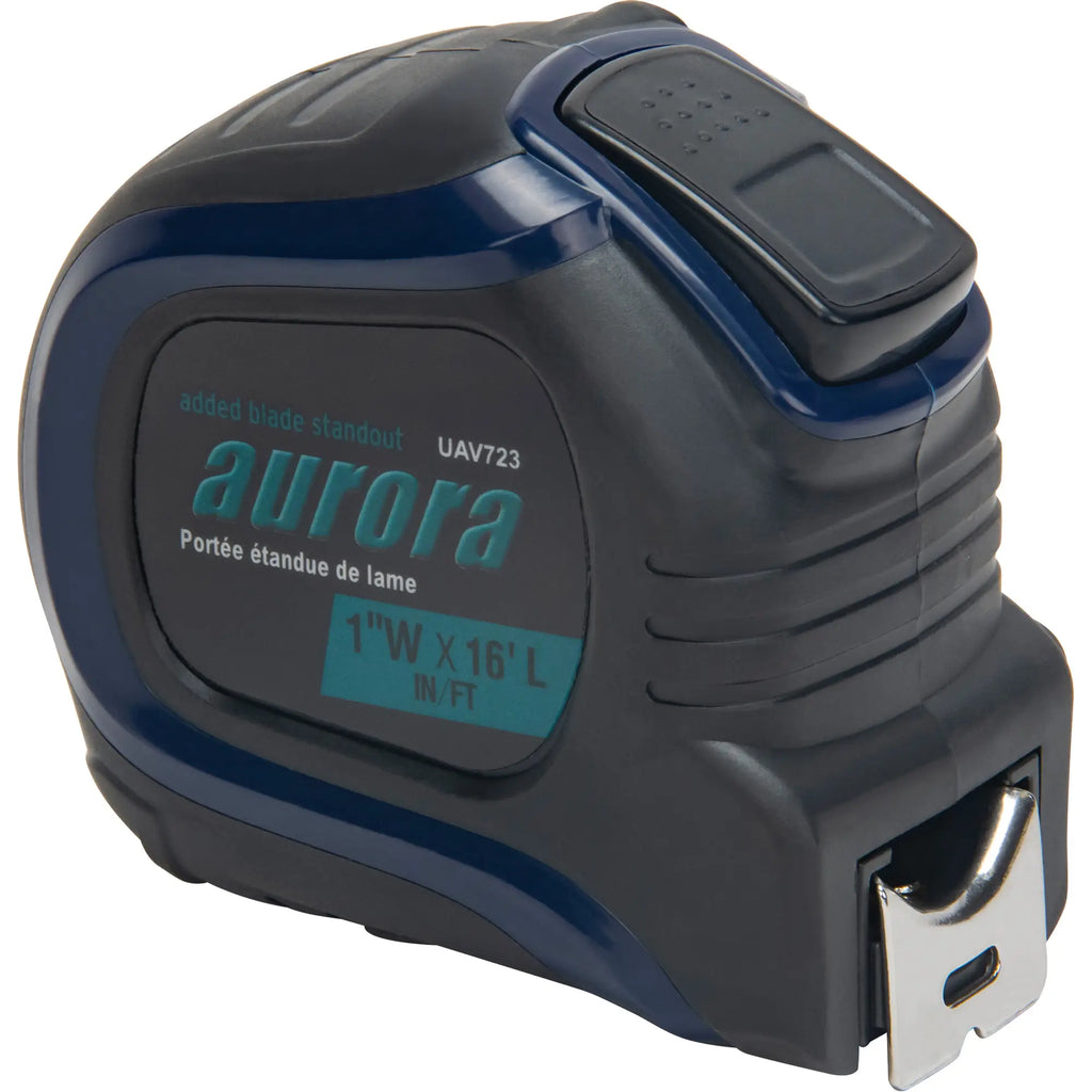 Aurora Tools - Tape Measure, 1" x 16', Imperial Graduations