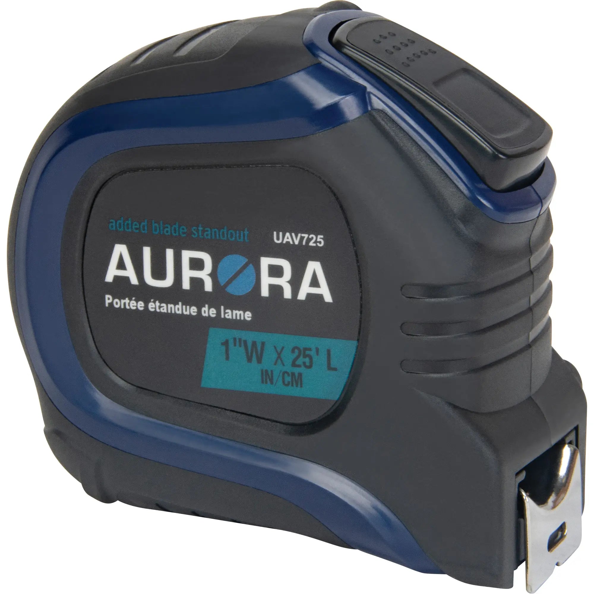 Aurora Tools - Tape Measure, 1", Imperial/Imperial & Metric Graduations