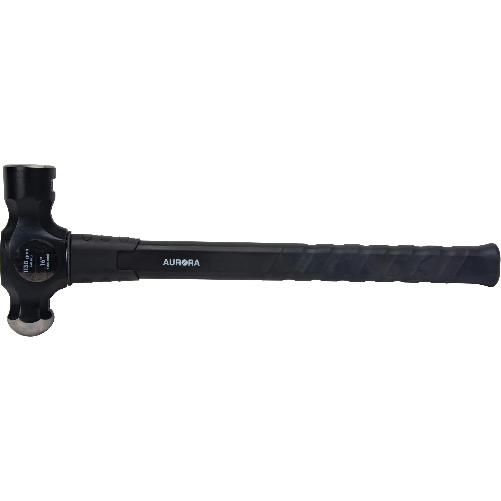 Aurora Tools - Ball Pein Hammer, Plain Face, Fibreglass Handle
