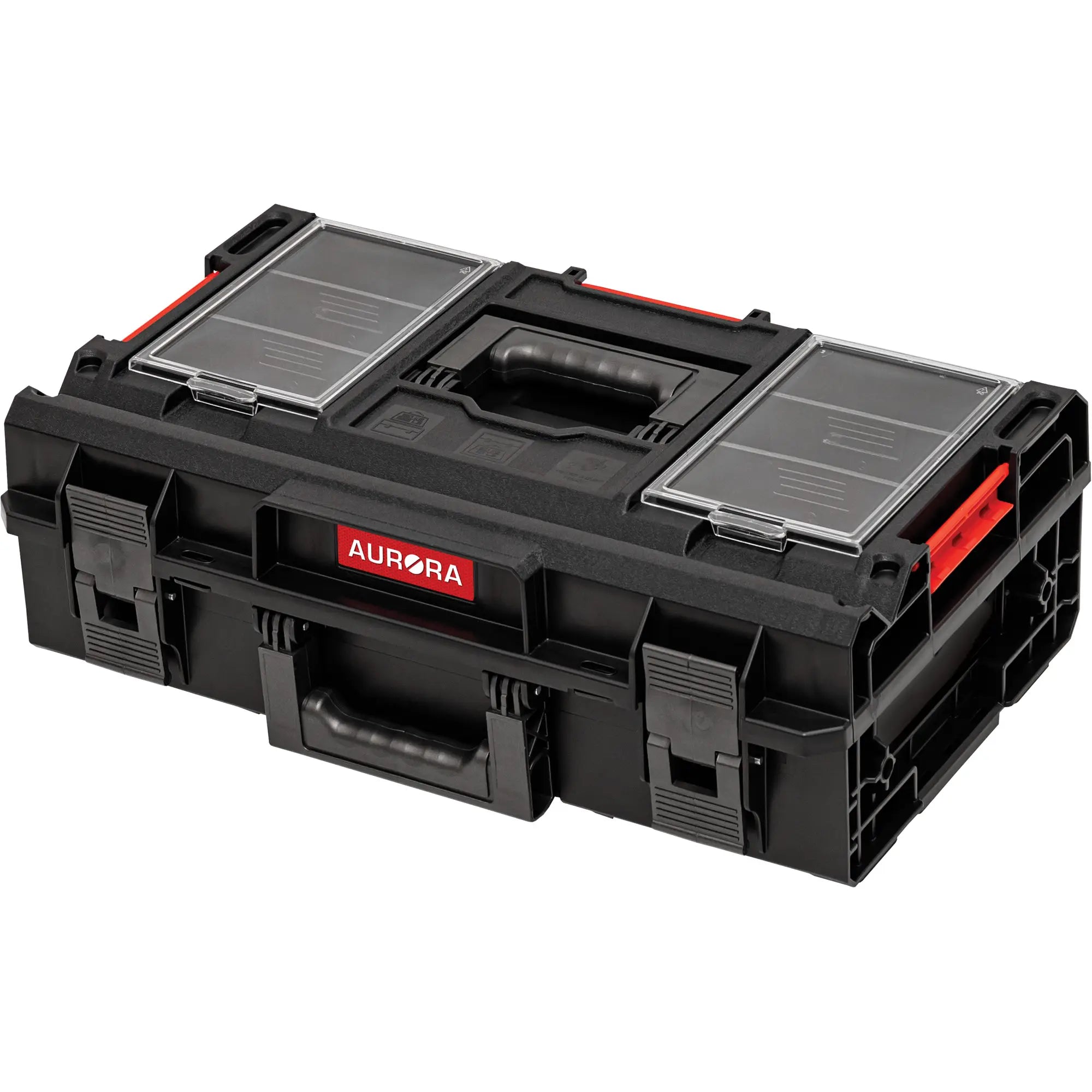 Aurora Tools - Arx™ Small Toolbox, 23" x 15" x 7-1/2", Black