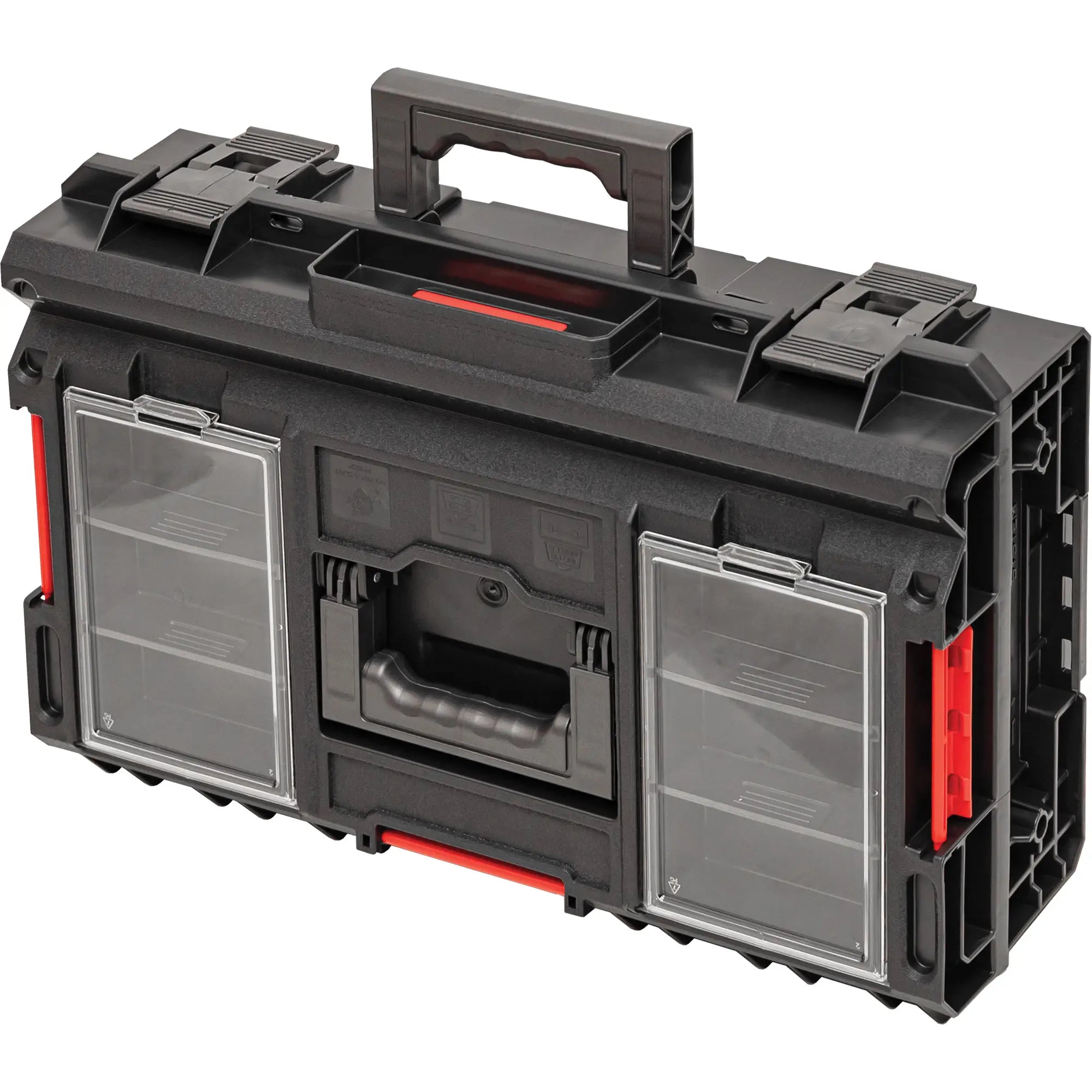 Aurora Tools - Arx™ Small Toolbox, 23" x 15" x 7-1/2", Black