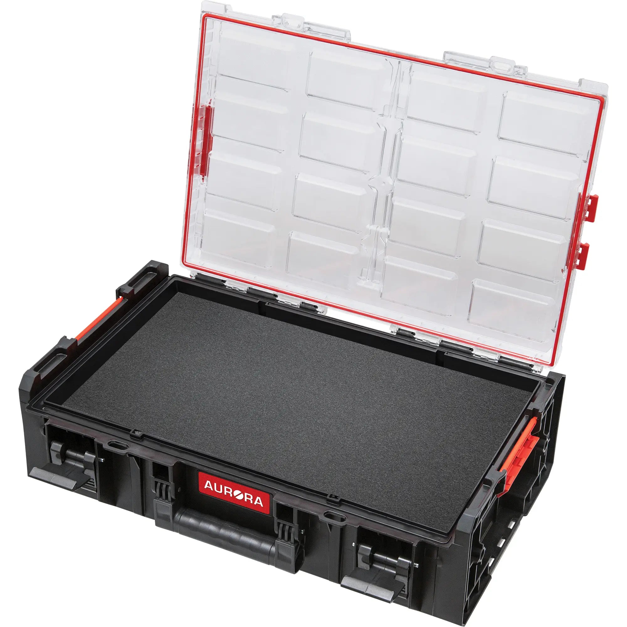 Aurora Tools - Arx™ 2X-Large Organizer with Multilayer Foam Inserts, 23" x 15-1/5" x 6-4/5", Black