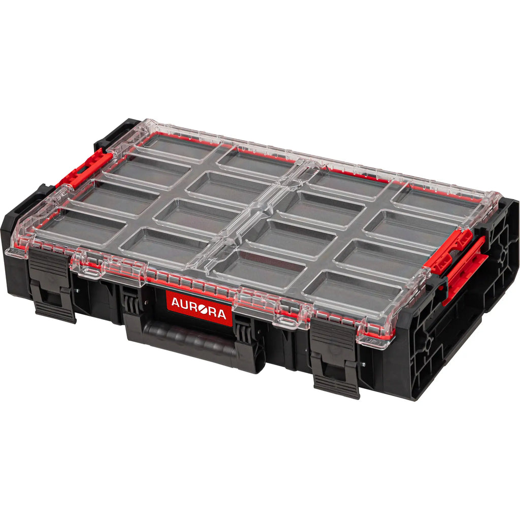 Aurora Tools - Arx™ X-Large Organizer with Multilayer Foam Inserts, 23" x 15-1/5" x 5", Black