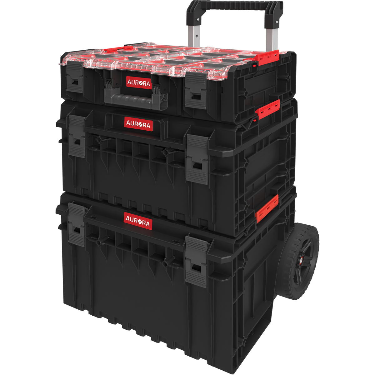 Aurora Tools ARX Ensemble de départ modulaire 3 pièces – Noir/Rouge