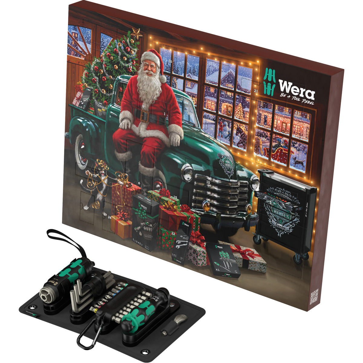 Wera Tools Advent Calendar 2026 – 24-Piece Tool Set