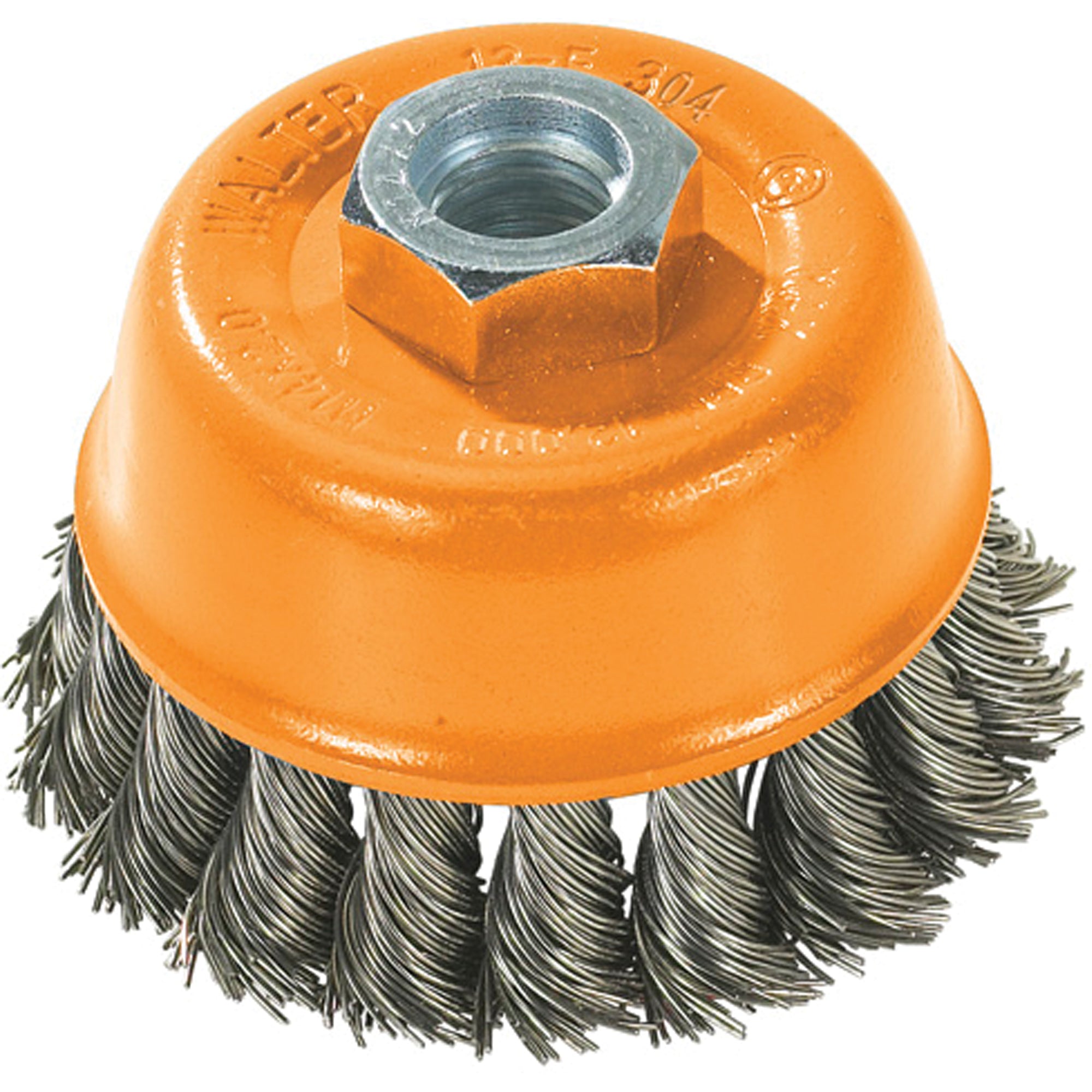 Walter Surface Technologies - Wire Cup Brush, 3" Dia. x 5/8"-11 Arbor