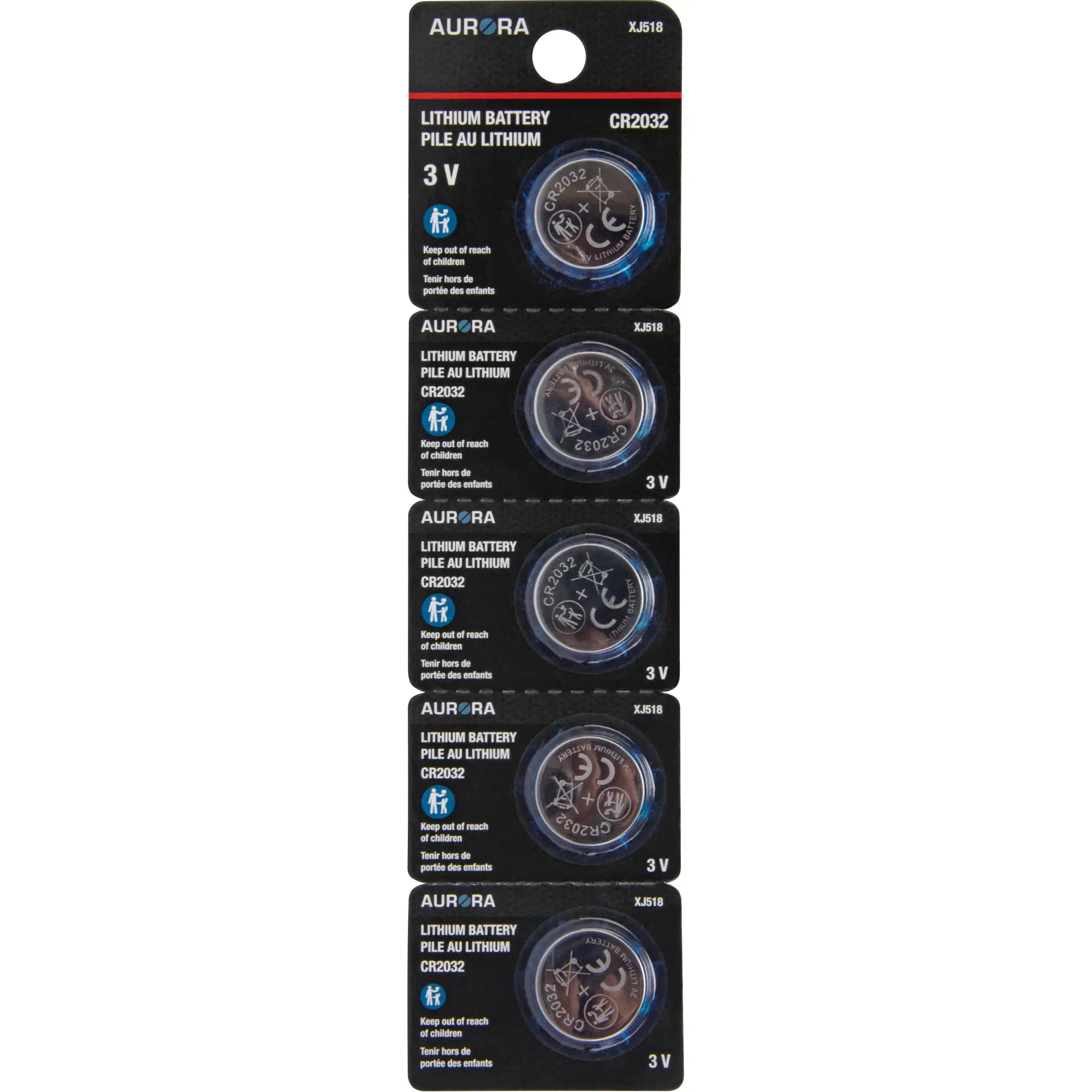 Aurora Tools - CR2032 Lithium Battery, 3 V